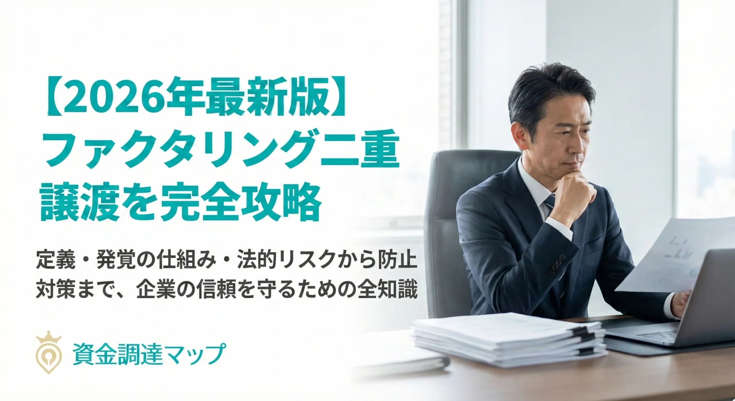 【2026年最新版】ファクタリング二重譲渡を完全攻略|定義・発覚・法的リスク・防止策・初動72時間